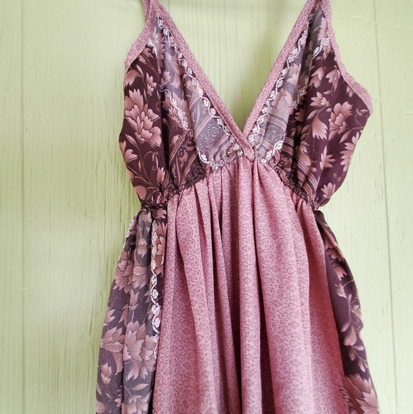 Boho Summer Dress, long and flowy - Picture 5 of 6